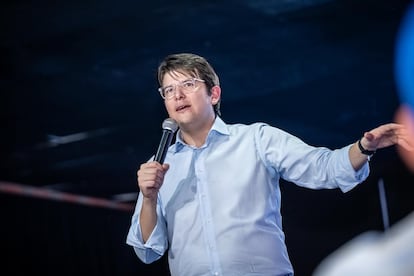 Miguel Uribe Turbay en Ibagué, en noviembre de 2024.