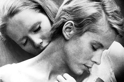 Liv Ullmann y Bibi Andersson en Persona (Ingmar Bergman, 1966).