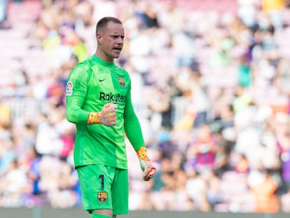 Ter Stegen, en el último partido el Barcelona en el Camp Nou