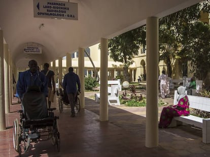 Hospital público de Saint Louis (Senegal). 