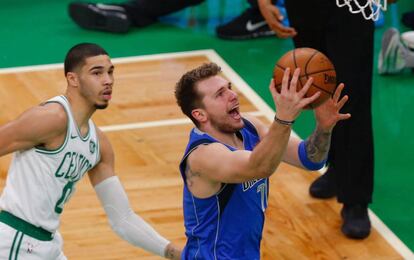 Doncic y Tatum, en un Dallas-Boston.