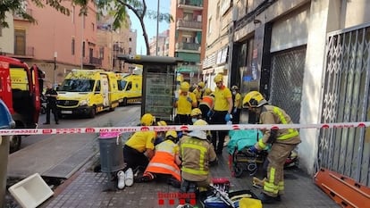 Investigacion incendio Badalona