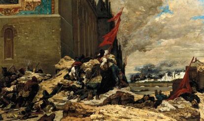 'Incendio de las Tullerías en 1871', de Georges Clairin (Museo de Orsay)