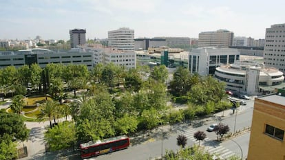 El complejo del Instituto Valenciano de Oncolog&iacute;a, Valencia.