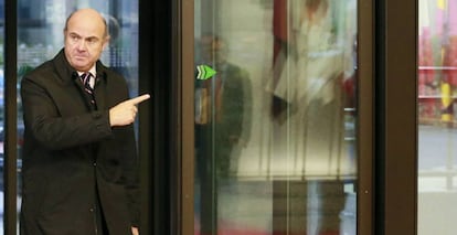 El ministro español de Economía, Luis de Guindos