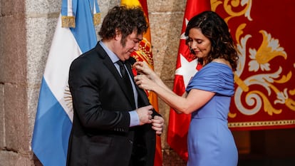 Ayuso y Milei