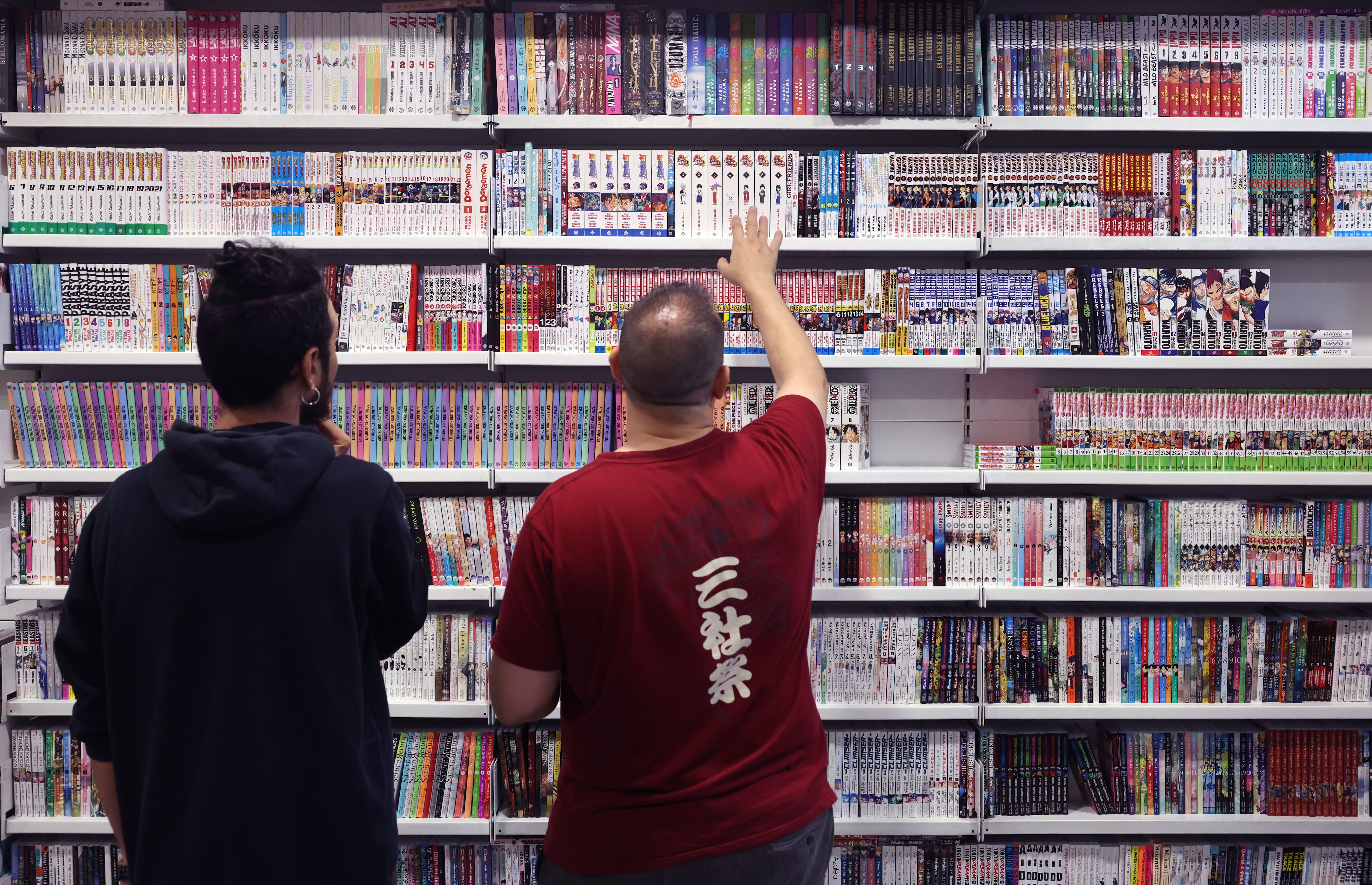 Tre decenni di vendita di fumetti ad Alcalá de Henares, da Mortadelo y Filemón a Naruto