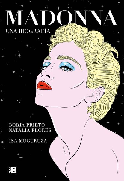  Después de las biografías ilustradas de David Bowie o de Freddie Mercury, no podía faltar la de la indiscutible reina del pop: Madonna. La ilustradora Isa Muguruza y los especialistas en música y productores Borja Prieto y Natalia Flores (Los Prieto Flores) son los autores de 'Madonna. Una biografía', (Plan B, 19,90 euros). No en vano, la cantante estadounidense es la artista femenina que más discos ha vendido en la historia, según el libro 'Guinness de los Récords': cerca de 400 millones de copias.