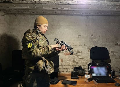 Night mission with a Ukrainian brigade