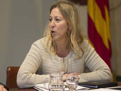 La vicepresidenta del Govern, Neus Munté.