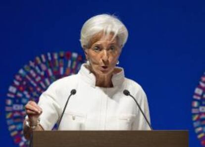 En la imagen, la directora gerente del FMI, Christine Lagarde. EFE/Archivo