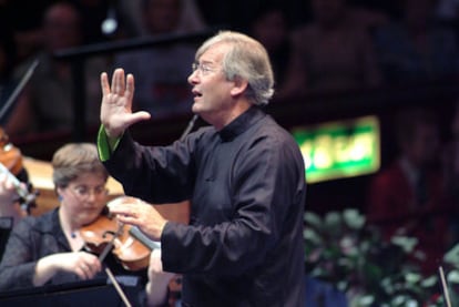 John Eliot Gardiner, en una imagen de 2004 en el Royal Albert Hall de Londres.