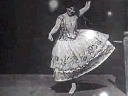 Google Vídeo ofrece desde hoy películas históricas del Archivo Nacional de EE UU. La más antigua, de 1894, muestra a la "famosa gitana española" Carmencita bailando.