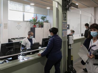 Centro de Atención Primaria del barrio de El Bèsos, en Barcelona.