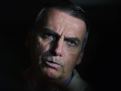 Bolsonaro em uma imagem de setembro de 2018.