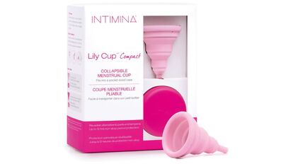 Copa menstrual Lily Cup Compact de Intimina, más de 2.000 valoraciones