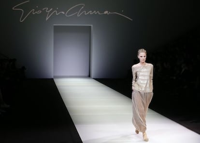 Un diseño de Giorgio Armani para primavera/verano 2015