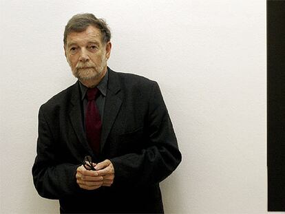 André Schiffrin, ayer en Barcelona.