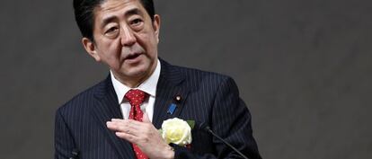El primer ministro de Japón, Shinzo Abe.