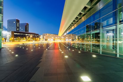 El European Convention Center, en el barrio de Kierchbierg.