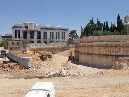 Excavación en el Complejo ruso de Jerusalén, uno de los barrios más antiguos de la ciudad.
