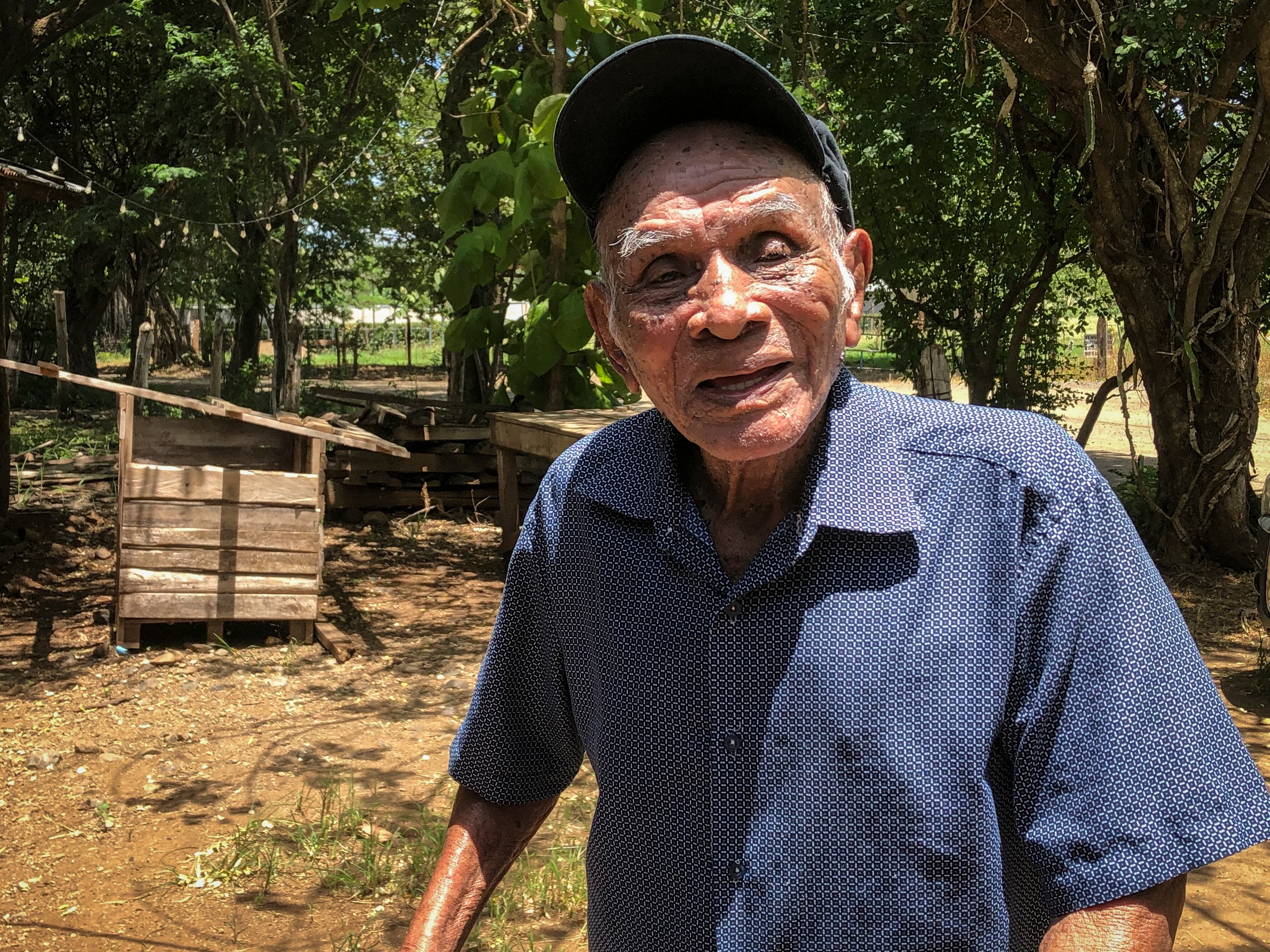 José Flores Flores en Sardinal de Carrillo, el 11 de julio.