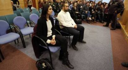 La concejal Rita Maestre, durante el juicio.