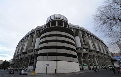 Exteriores del Santiago Bernabeu 