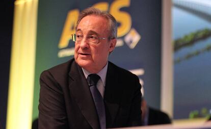 Florentino Pérez, presidente de ACS.