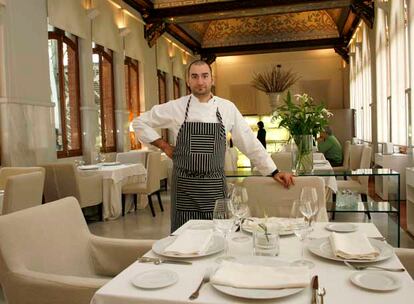 El cocinero Quique Barella, en el restaurante El Alto de Colón.