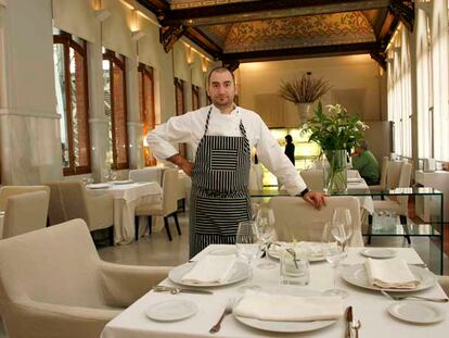 El cocinero Quique Barella, en el restaurante El Alto de Colón.