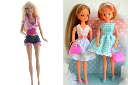 La muñeca Barbie, nació en 1959 de la mano de Mattel y hoy sigue siendo uno de los juguetes más reconocibles y vendidos en todo el mundo. En su momento supuso un cambio radical en la apariencia que hasta entonces habían tenido las muñecas -no exenta de polémica- y que después ha marcado a iconos de otras generaciones como las Bratz o las Monster High. La versión española de la Barbie fue Chabel, una muñeca con una imagen más aniñada y un cuerpo menos explosivo. Chabel también tenía un novio, como la Barbie, y una familia -hermanos gemelos incluídos-. Fue comercializada por la empresa española Feber, pero dejó de venderse en el año 92.