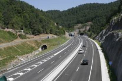 Imagen de una autopista en Catalunya.