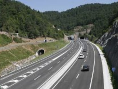 Imagen de una autopista en Catalunya. 