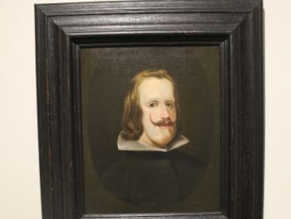 Retrato an&oacute;nimo de Felipe IV, puesto en cuesti&oacute;n.