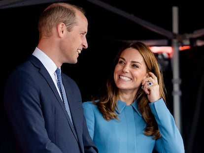 Guillermo de Inglaterra y Kate Middleton, el pasado septiembre.
