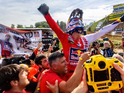 Jorge Prado se proclama campeón del mundo de MXGP, categoría reina del motocross.