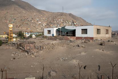 Vista de la casa de Juana Lazo, esta se encuentra ubicada dentro del penal más grande del Perú.