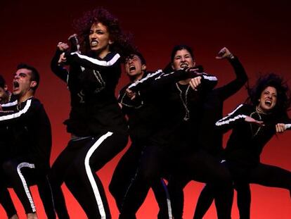Uno de los números del certamen Urban Beat 2014, que se ha celebrado este fin de semana en Valencia.