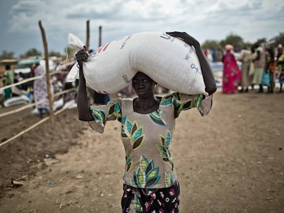 El hambre de Sudán del Sur