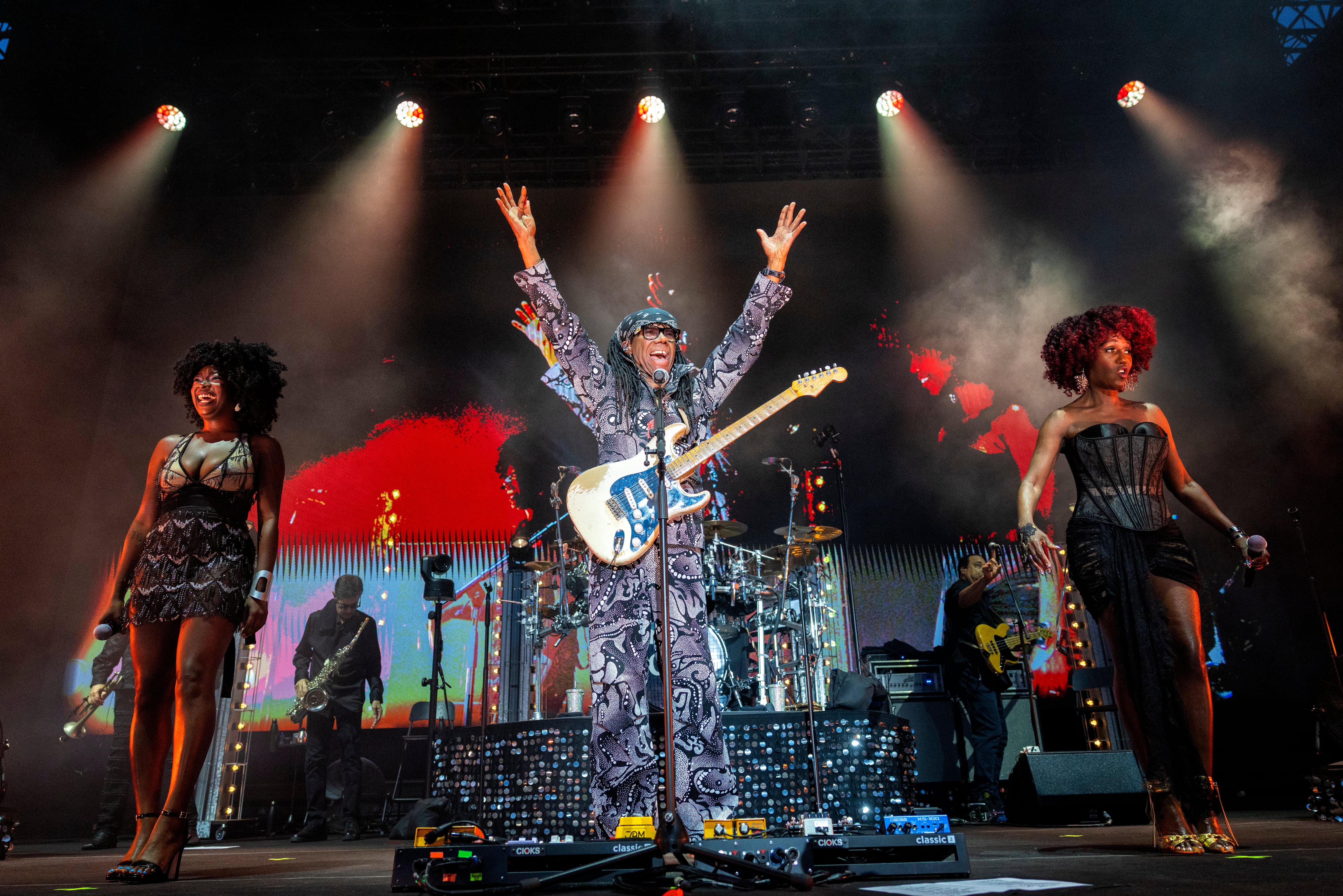 La máquina del ritmo de Nile Rodgers hace gozar a Madrid
