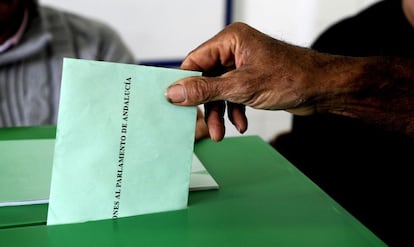 Votación en Huevar (Sevilla)