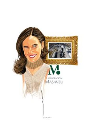 Caricatura de Carolina Masaveu