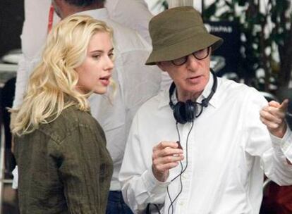 Woody Allen filma su nueva película en Barcelona junto a Scarlett Johansson