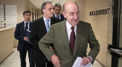 Molins, detrás de Miquel Roca, abogados de la Infanta Cristina.