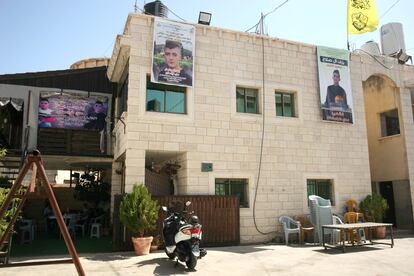 Casa de la familia de Uday Salah, en Kafr Dan.