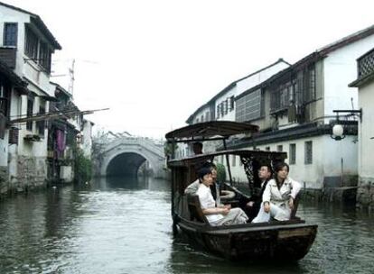 Fotograma de "Cry me a river", el cortometraje de Jia Zhangke que se ha presentado en Venecia.