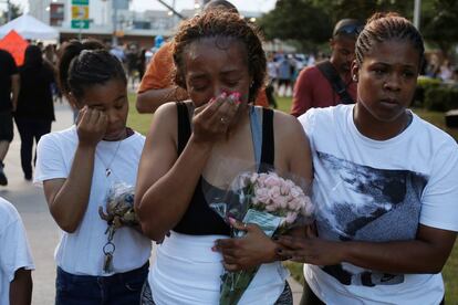 Keaka Wallace, compa&ntilde;era de patrulla de uno de los asesinados en Dallas. 