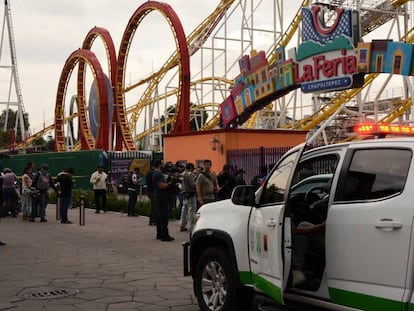 La fachada de la Feria de Chapultepec, tras el accidente. 