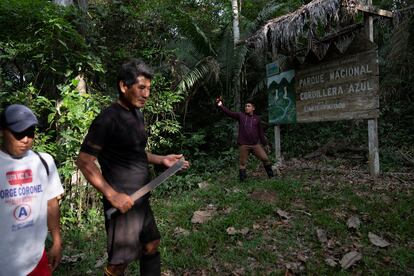 Habitantes de la Amazonia peruana, el 3 de octubre de 2022. 